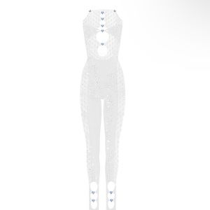 Rhinestoned Janice Jumpsuit